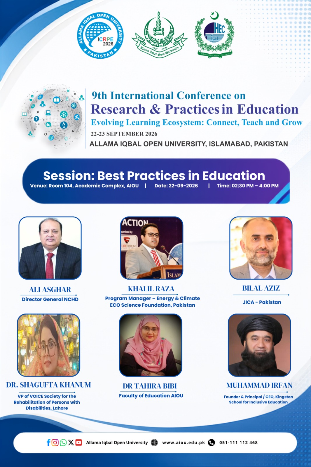 Photo showing activity for: Four Human Intelligences: A Holistic Approach to Education at the 9th ICER